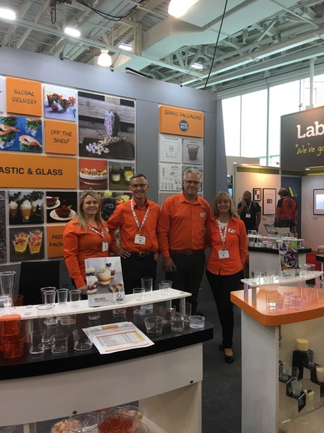 Aegg Team at Packaging Innovations in London 2018