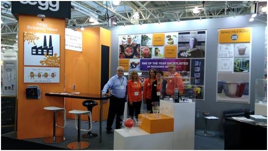 Aegg team at Packaging Innovations