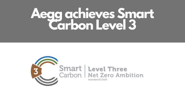 Aegg achieves Smart Carbon Level Three for its Net Zero Ambition